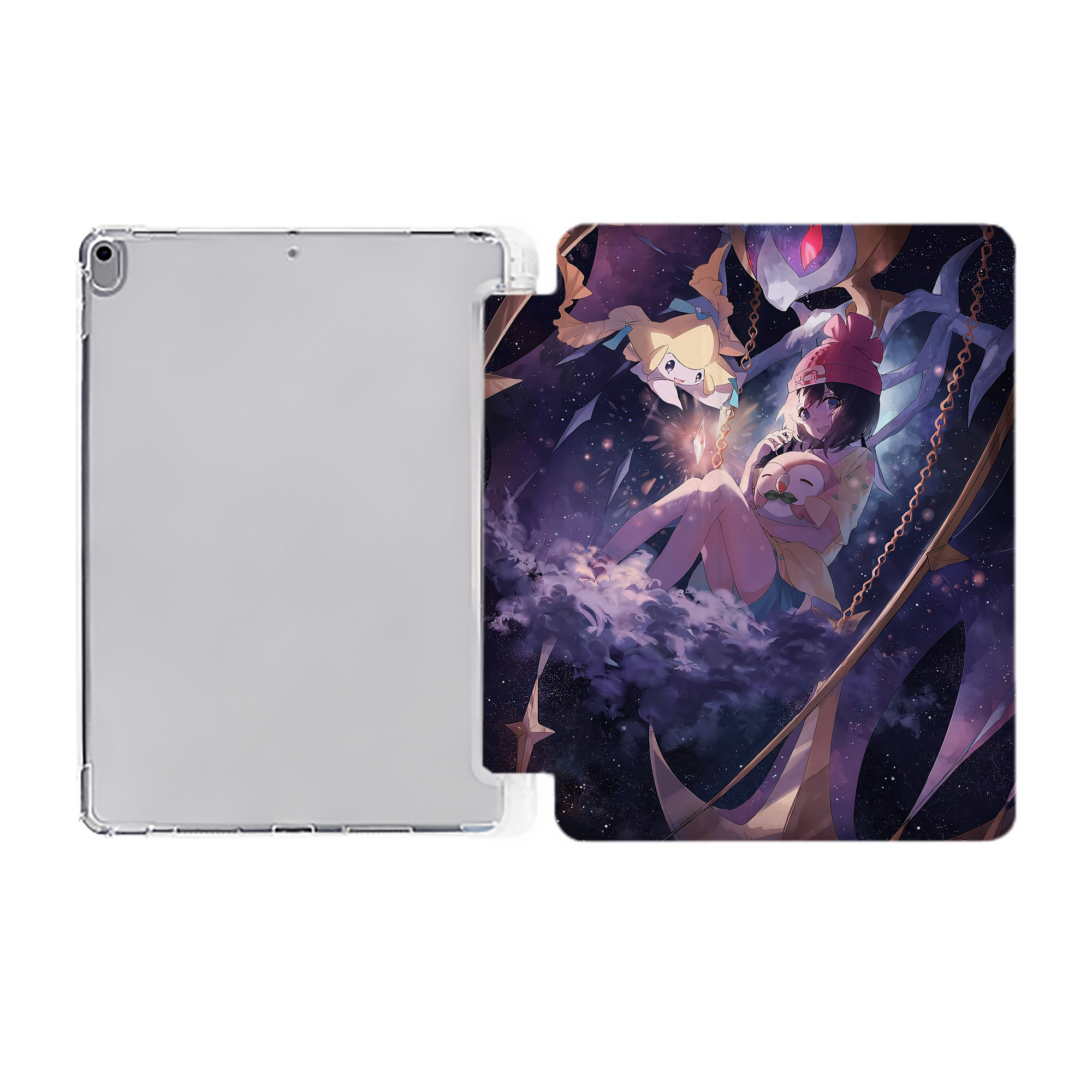 （画像用） ポケットモンスター Pokémon IPad ケース ペン収納付き 三つ折りスタンド PUレザー×シリコン 対応機種9.5/10.5/10.9インチ